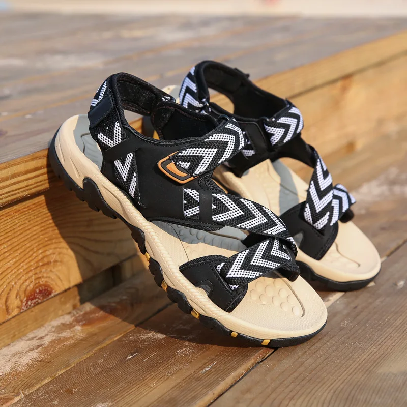 

Men Sandals Korean-style Fashion Teenager 45 High School Students 46 Athletic Shoes 47 Extra Large Sandals