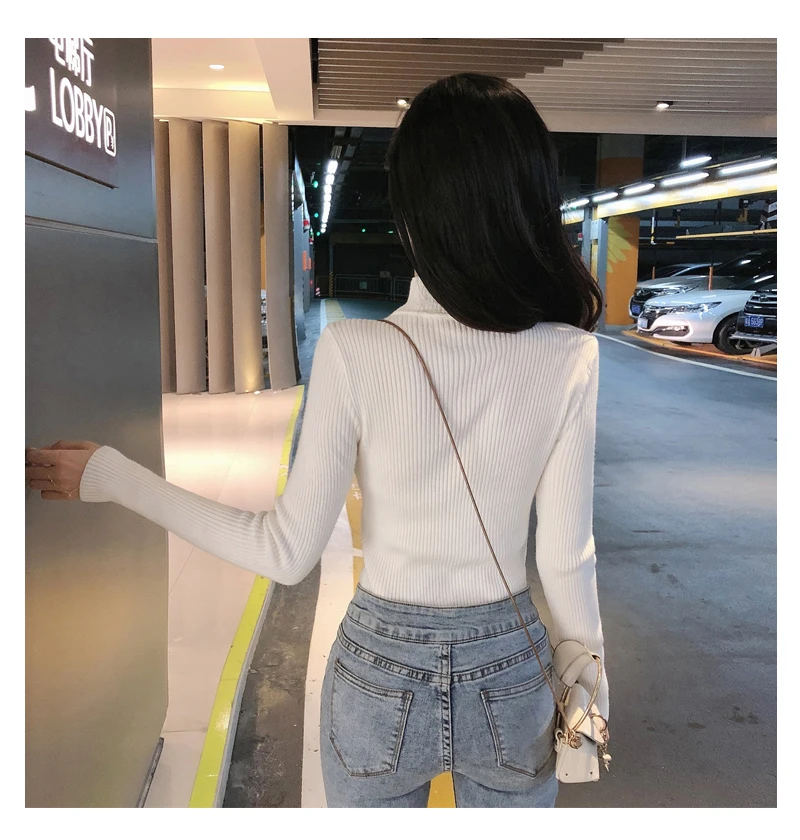 Новинка вязанный Детский свитер для женщин cultivate one's morality Топ женский Осень-зима воротники с v-образным вырезом на шее