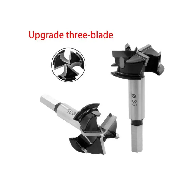 35mm Forstner Wood Drill Bit Hole Saw Cutter Woodworking Tool with Round Shank 35mm Forstner Wood Drill Bit Hole Saw Cutter Woodworking Tool with Round Shank