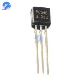 50 шт. BC546 к-92 NPN 65 В 0.1A транзистор новый оригинальный
