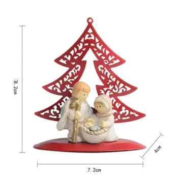

Christmas gifts crafts ornaments Polyresin Jesus Family Mini Jesus Born Nativity Figurine