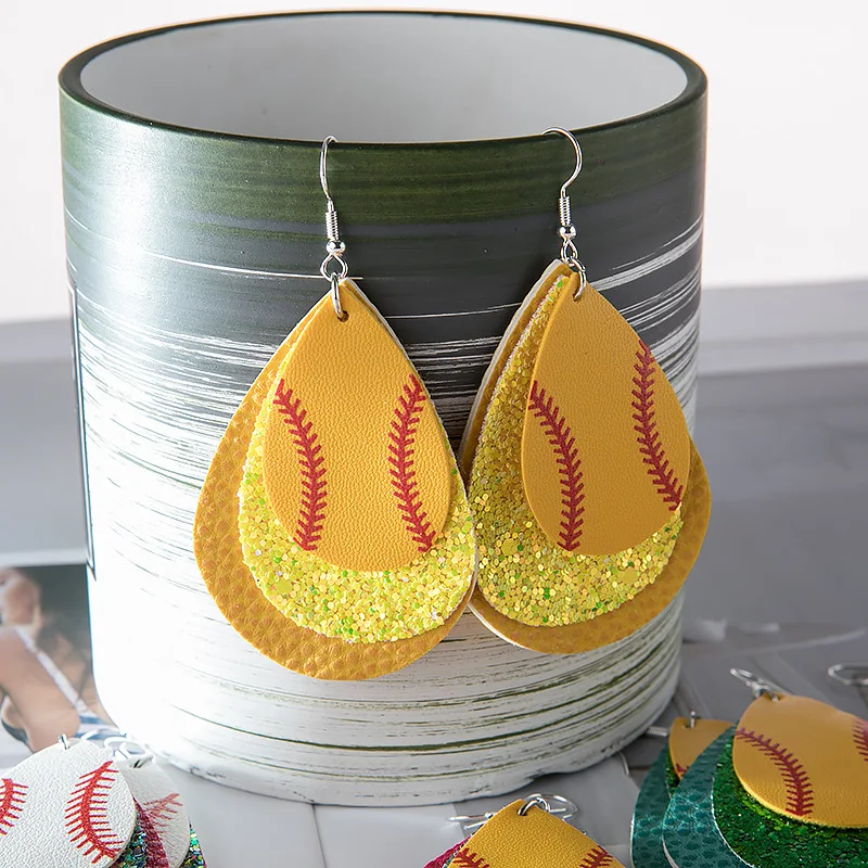 1 leather dangle earrings-1