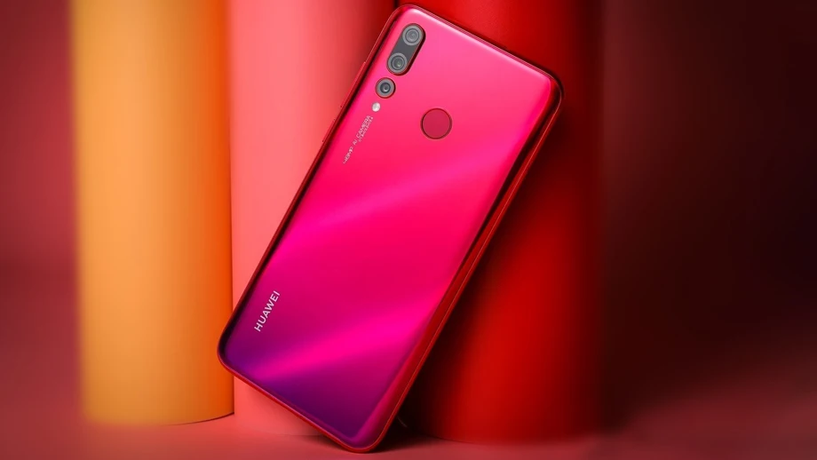 HUAWEI Nova 4, мобильный телефон, 6,4 дюймов, 6 ГБ, 128 ГБ, Kirin 970, четыре ядра, отпечаток пальца, разблокировка лица, GPU Turbo, 4* AI камеры