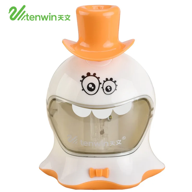 

NEW electric pencil sharpener student labor-saving pen planer automatic pencil sharpener replaceable tool holder
