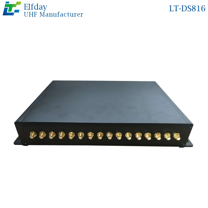 16-канальный RFID-считыватель LT-DS8116 UHF R2000 дистанционное фиксированное