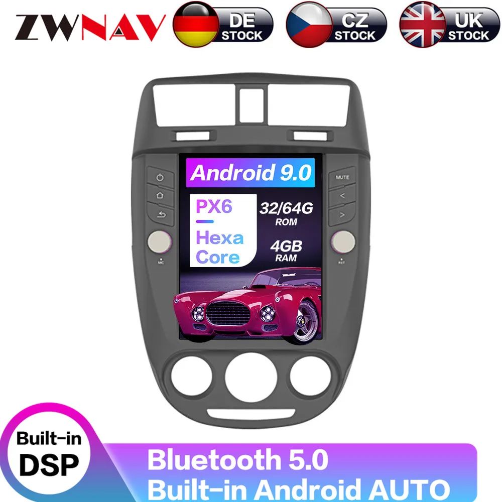 

Carplay DSP Android 9.0 PX6 вертикальный радиоэкран Тесла Автомобильный мультимедийный плеер стерео GPS навигация для Buick Excelle 9,0-2015