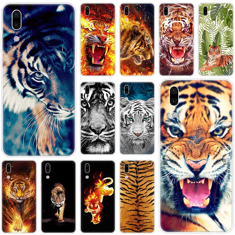 Hot King of animals tiger Silicone Case for Huawei P30 P20 Pro P10 P9 P8 Lite 2017 P Smart Z Plus 2019 NOVA 3 3i 5i 5 5Pro Cover | Мобильные