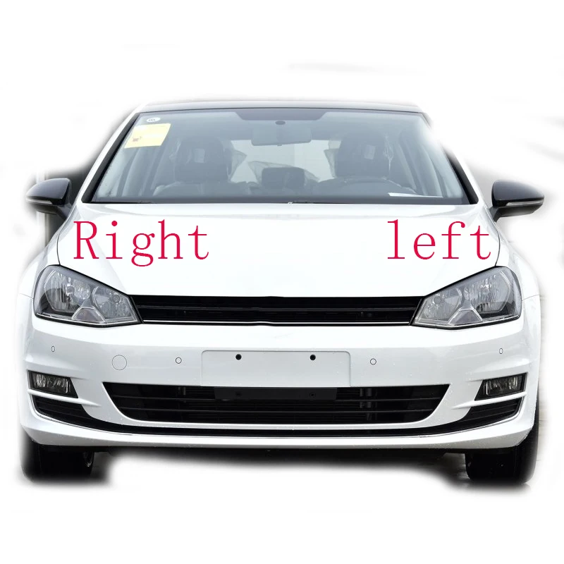 Передние фары для Volkswagen Golf 7 2013 2016 стеклянная маска крышка лампы прозрачная
