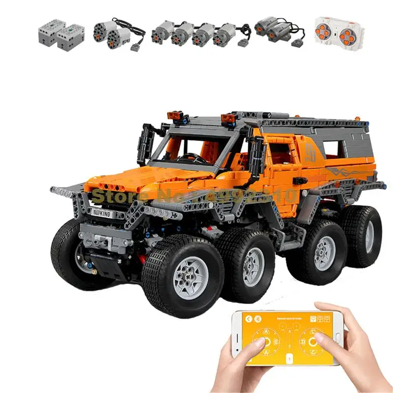13088 2578 шт. rc technic пульт дистанционного управления по бездорожью avtoros shaman suv строительный блок 5360 Кирпичи Игрушка