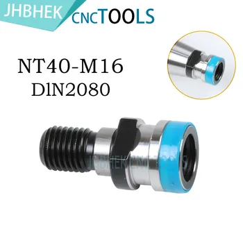 

DIN2080 Adaptor Pull Studs BT40 1PCS CNC Retention Knob Pull Stud NT40 DIN2080 M16 for Milling Tool Holder cutting tools machine