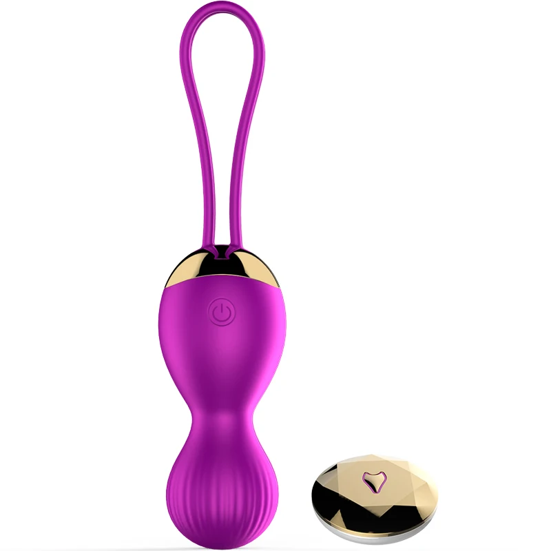 10 Частотный вибратор с дистанционным управлением, кегелевые шарики, вагинальный подтягивающий тренировочный мяч, массаж, эротические секс-игрушки для взрослых - Color: D1