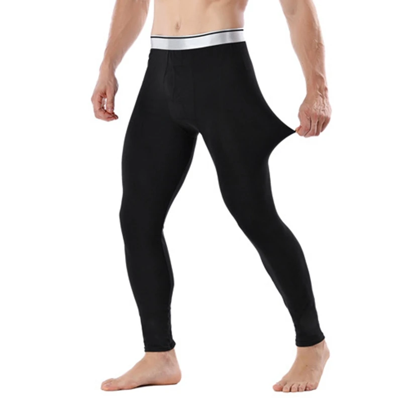 long johns underwear Men Long Johns Thicken Thermal Underwear Winter Warm Mens Thermal Pants Legging Tights Thermo Underwear Winter Sleepwear long johns target