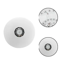 Светодиодный потолочный светильник с управлением через приложение, умный динамик, крепление заподлицо, энергосберегающий Звездный светильник, Круглый абажур звездного неба, музыкальный плеер Smart