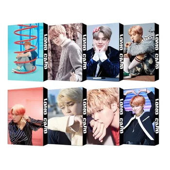 

Hd 30pcs / set kpop bangtan boys min yun ki suga photo card pvc self made lomo card photocard fan gift