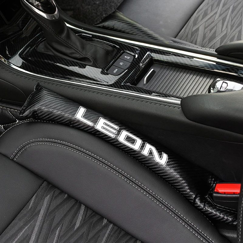 

Car Styling Accessories Seat Gap Leakproof Pad Filler Seat Seam Protective Sleeve fit for Seat Leon Ibiza cupra Altea Emblems