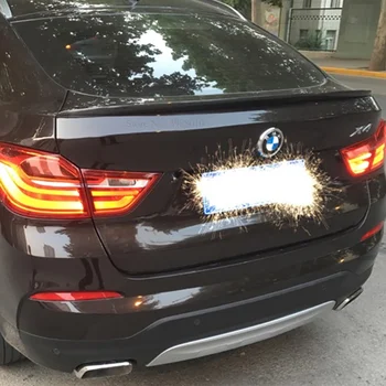 

Rear Spoiler For BMW X4 2015 2016 2017 2018 ABS Plastic Unpainted Primer Rear Roof Wing Spoiler AITWATT