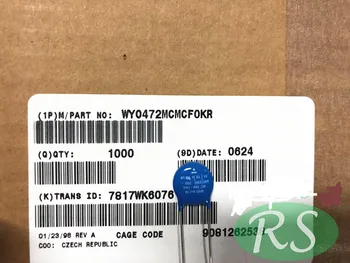

100% New and original 20PCS WYO472MCMCF0KR 472 440V 250VAC WYO472 4.7NF