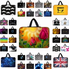 Неопреновая сумка для ноутбука Macbook 13 Чехол переносная Крышка для ноутбука lenovo 10 10,5 11,6 12 12,3 13 14 15 17,4"