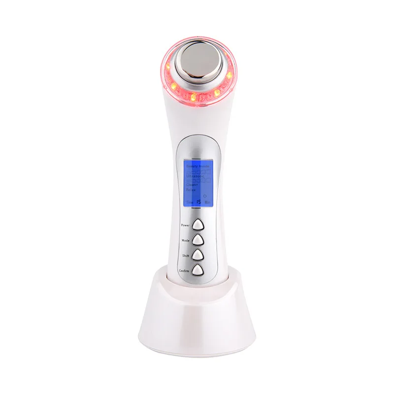  Ultrasound Machine LED Photon Rejuvenation Machine Facial Lifting Tightening Device Red Blue Light 