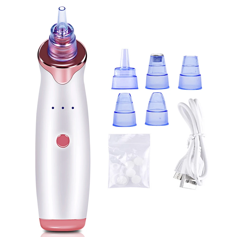 Black Head remover Чистка лица для лица вакуумный очиститель пор Уход за лицом средство для удаления угрей, для ухода за лицом, красота, угрей, пылесос, черный прыщи, инструмент для удаления пор, вакуумный очиститель прыщи - Цвет: Black Head remover