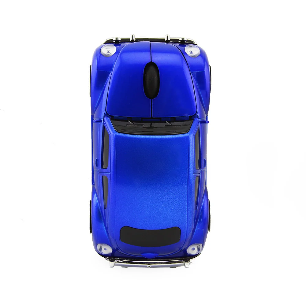 Wireless Computer Mouse Cool Sport Car Shape Mice 1600DPI Optical PC Gaming Mause With USB Receiver For Laptop Notebook Tablet