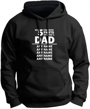 

Custom Names 5 Favorite Parts of Being a Dad Premium Hoodie Sweatshirt Men Women Hoodie Sweatshirt