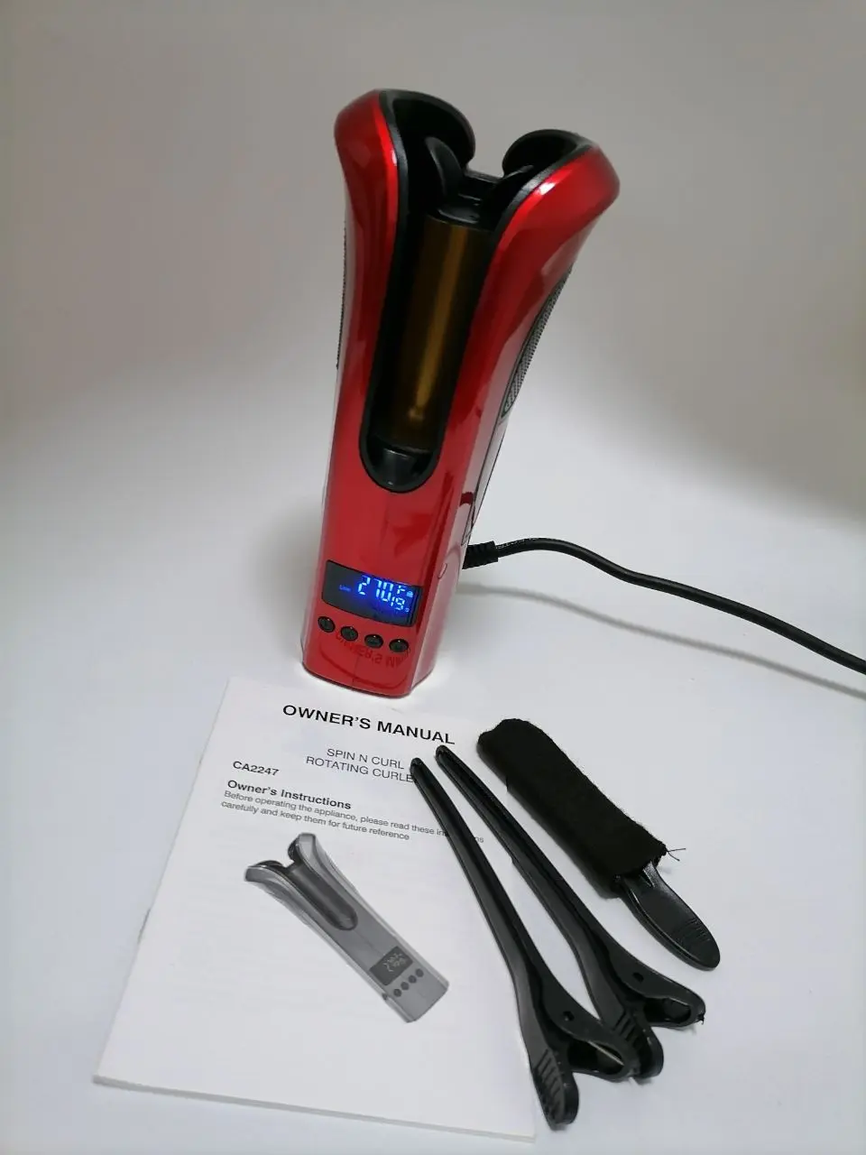 Горячая Многофункциональный ЖК-щипцы для завивки волос профессиональные инструменты для укладки бигуди палочка Вэйвер локон автоматический кудрявый воздух