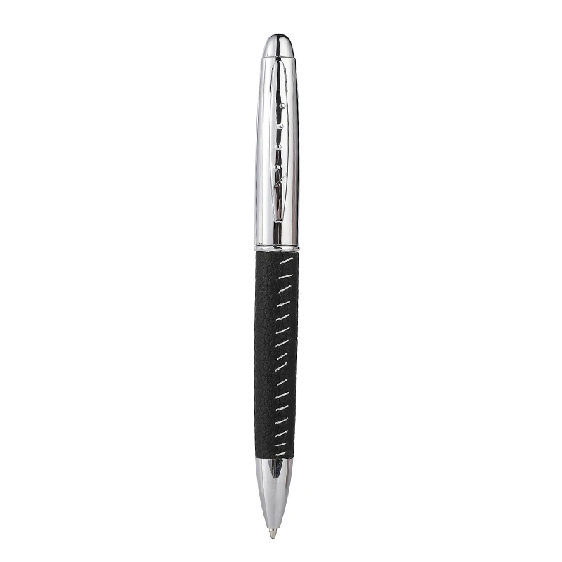 CCCAGYA A019 Leather leopard металлическая шариковая ручка для учебы, офиса, школы, канцелярские принадлежности, Подарочная роскошная ручка и ручка для письма в отеле