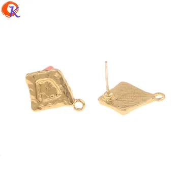 

Cordial Design 100Pcs 14*19MM Jewelry Accessories/DIY Earrings Making/Square Shape/Earring Findings/Hand Made/Earrings Stud