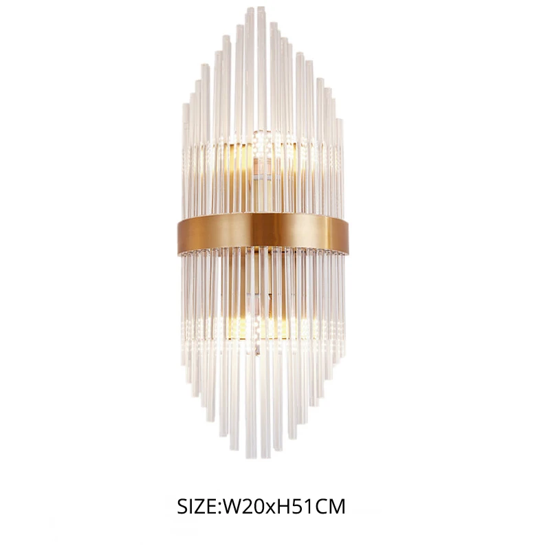 Tanie Kryształ nowy kryty dekoracyjne nowoczesne lampy ścienne LED do sypialni sklep
