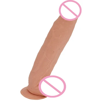 

Super Large Realistic Skin Soft Long Women Extender Enlargement Trainer Props