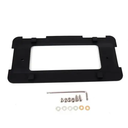 

Durable Cars Rear Bumper Bracket License Plate Frame Heat Resistant For BMW Mount Holder Structure Replacement Part