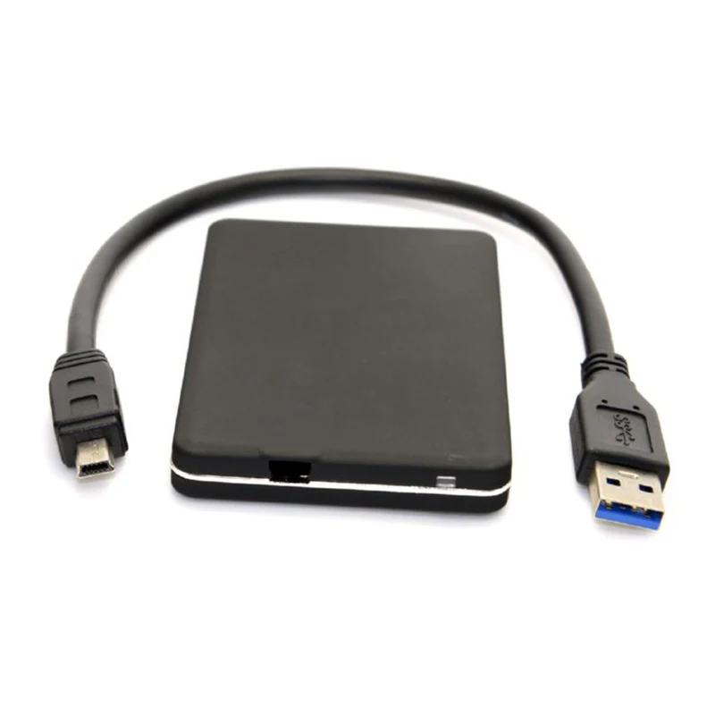 Черный 3 5 дюймовый Micro sata 16pin 7 + 9 SSD к USB 1 8 внешний жесткий диск Корпус для ноутбука