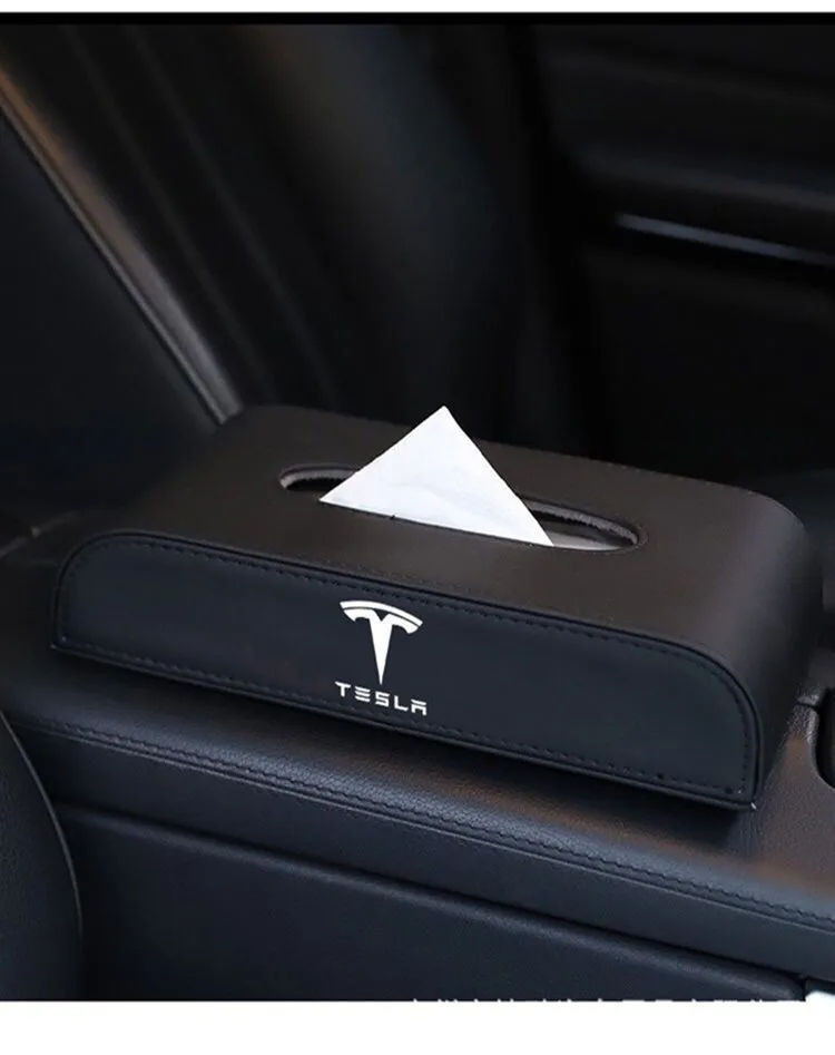 1 шт. автомобильная коробка для салфеток для моделей Tesla modelx model3 Модифицированная внутренняя коробка для салфеток автомобильное сиденье бумажное полотенце Насосное украшение