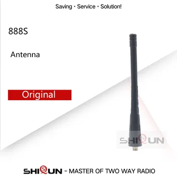 

1PC or 10PCS Original Baofeng Antenna SMA-Female 11CM UHF For Baofeng BF-888S BF-777S BF-666S Radio BF888S H777 Walkie Talkie
