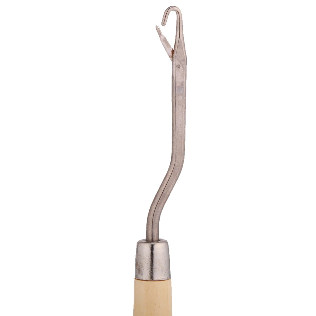 Wooden Latch Crochet Needle Hooks for Making Hand Manufacture Rugs Carpet Blanket
