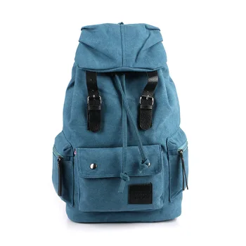 

Canvas backpack simple large capacity casual bag unisex outdoor travel backpack men backpack
