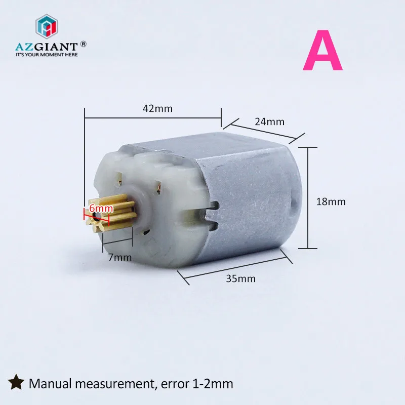 

AZGIANT 7kinds of 8 teeth for FC280 car door lock motor review mirror motor, car steer motor, lock actuator motor pinion