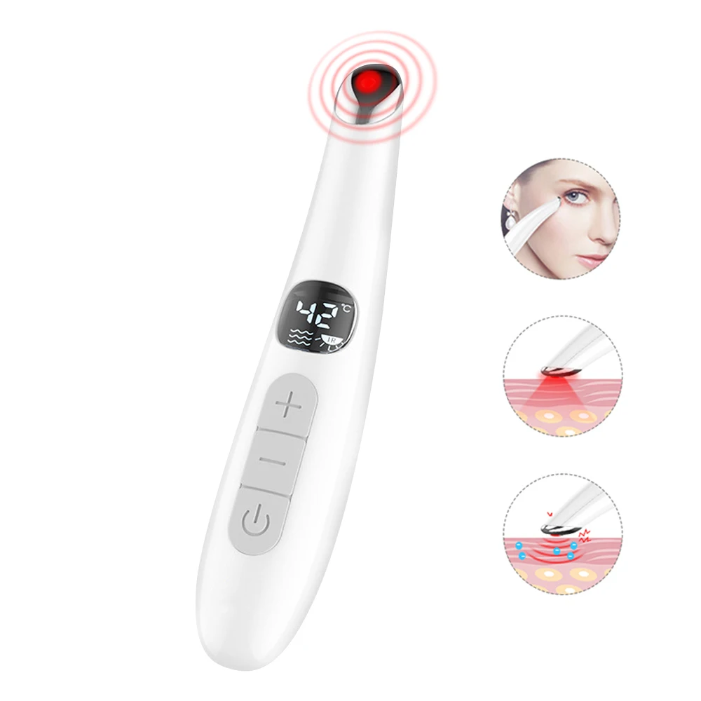 

Mini Electric Vibration Eye Massager Anti wrinkle Ageing Dark Circle Removal Travel Beauty Device Face Care Tool Pen Massage