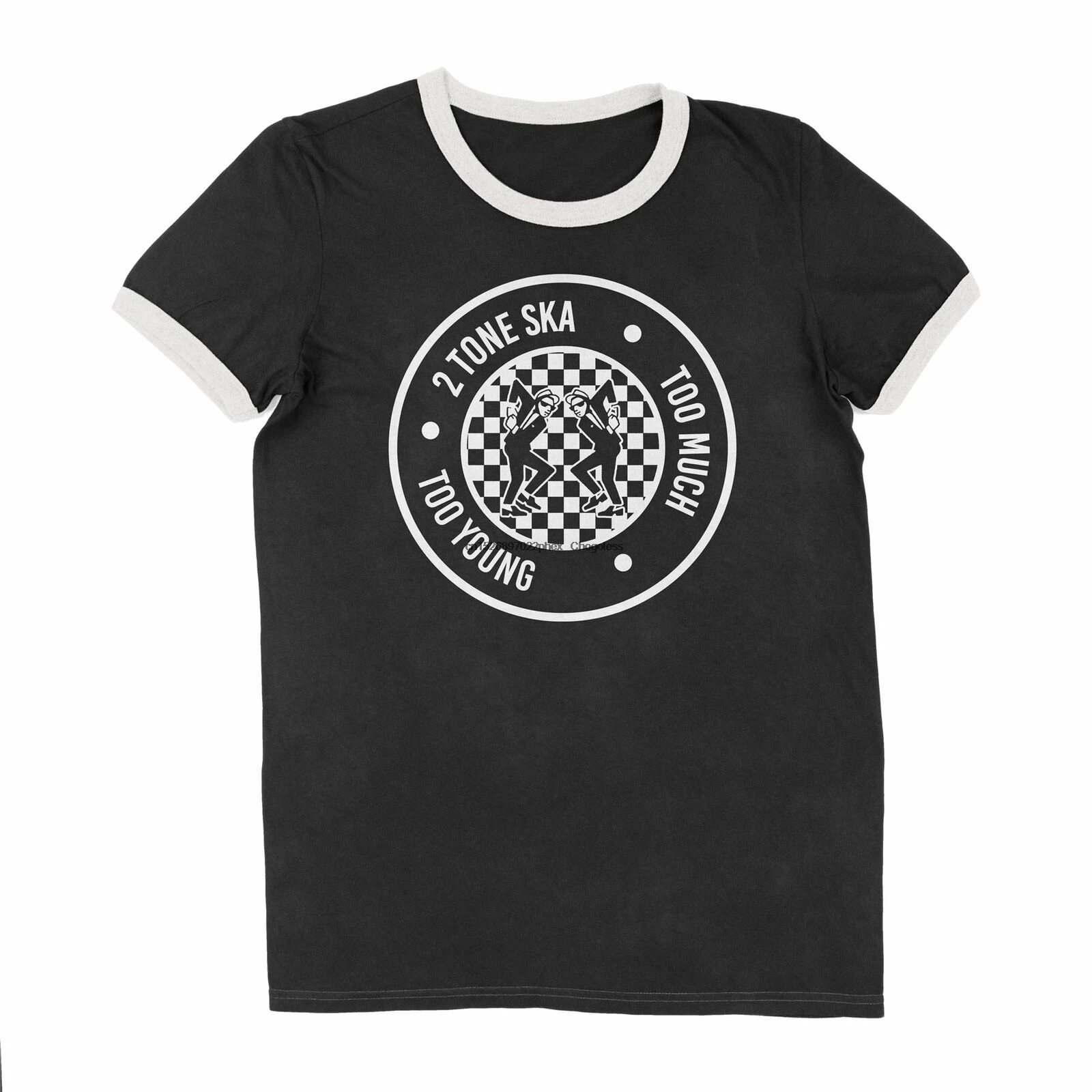 Young Rude Boy Contrast Ringer T Shirt 