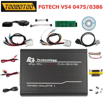 

New Arrival FGtech V54 0475 0386 Galletto 4 Master For Multi-Brand Cars FGTech V0475 V0386 Code Scanner ECU Chip Tuning Tool