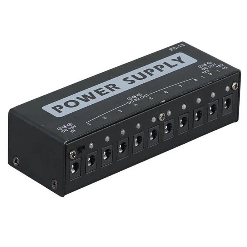Guitar Effect Power Supply 2 Plus 10 Isolated Output for 9V 12V 18V