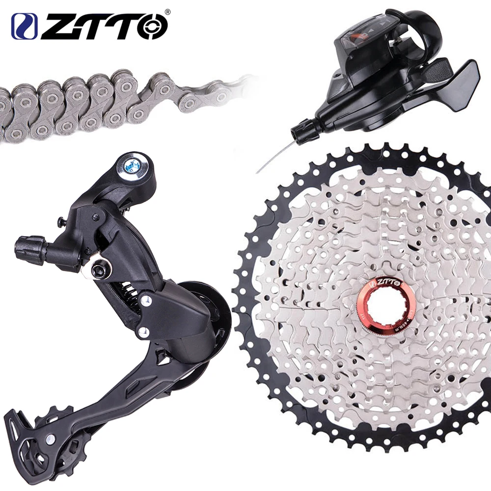 Bicycle MTB 1X10 10S Speed Cassette Shifter Rear Derailleur Groupset for parts m610 m670 x5 x7 single crankset system