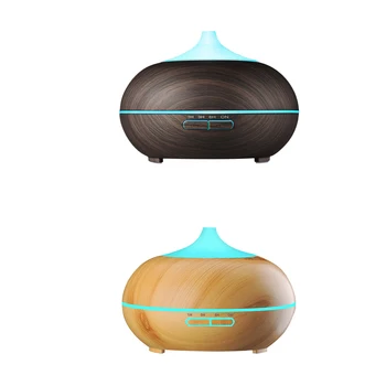 

hot sale 550ML ligent Ultrasonic Air Humidifier, Remote Control Essential Oil Diffuser with 7 LED Mood Lights US Plug