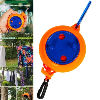 

Newly Retractable Clothes Line Wall Mounted Outdoor Indoor Windproof Clothesline BN99
