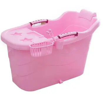 

Bath Barrel Adult Household Plastic Bath Extra Large Thickened Bath Barrel Double Bath Barrel Reclining Type Bath Barrel Folding
