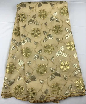 

gold lace african lace fabric african organza lace fabric tulle french lace fabric with sequins 5yards nigerian lace fabric 005