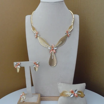 

Yuminglai African Fashion Jewelry Sets Dubai Costume Jewelry FHK7793