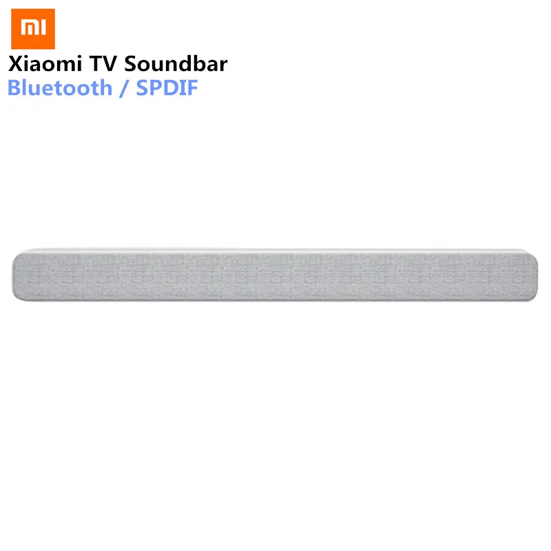 

Xiaomi Wireless TV Soundbar Bluetooth Speaker Stylish Fabric Sound bar Support Bluetooth Playback Optical SPDIF AUX IN For Home