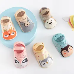 Baby Boy Girl Floor Socks Anti-slip Cartoon  Animal Print Socks Toddler Spring Summer Autumn Floor Non-slip Socks